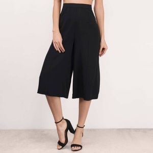 High Waisted Culotte Pants